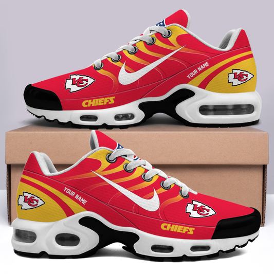 [SPECIAL OFFER] NEW CUSTOMIZED NFL01 KCC KANSAS CITY CHIEFS AIR MAX PLUS SNEAKERS