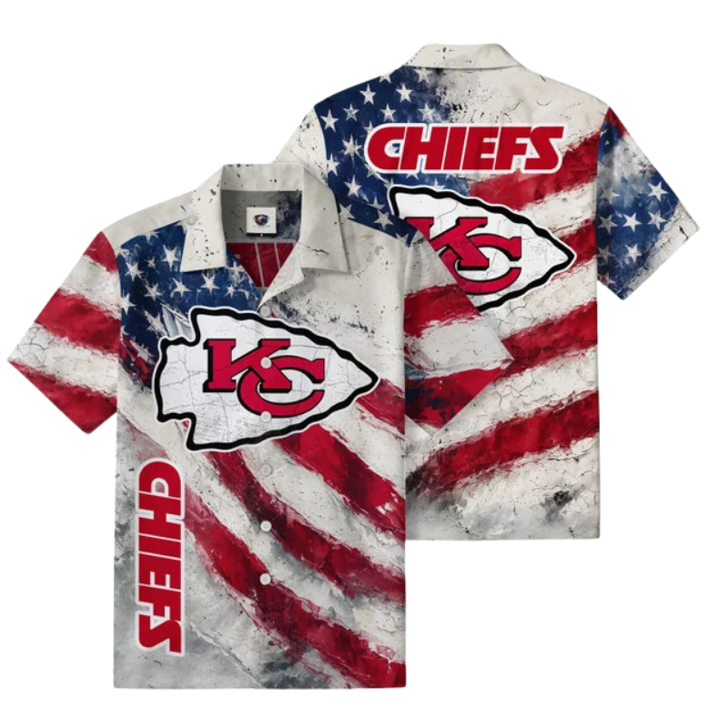 [SPECIAL OFFER] NEW CUSTOMIZED NFL01 KCC KANSAS CITY CHIEFS UNISEX HAWAIIAN SHIRT