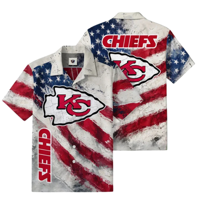 [SPECIAL OFFER] NEW CUSTOMIZED NFL01 KCC KANSAS CITY CHIEFS UNISEX HAWAIIAN SHIRT