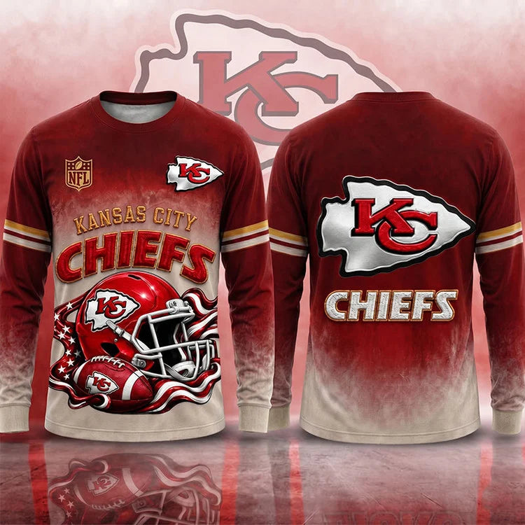 [SPECIAL OFFER] NEW CUSTOMIZED NFL01 KCC KANSAS CITY CHIEFS APPAREL