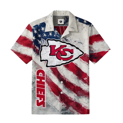 [SPECIAL OFFER] NEW CUSTOMIZED NFL01 KCC KANSAS CITY CHIEFS UNISEX HAWAIIAN SHIRT