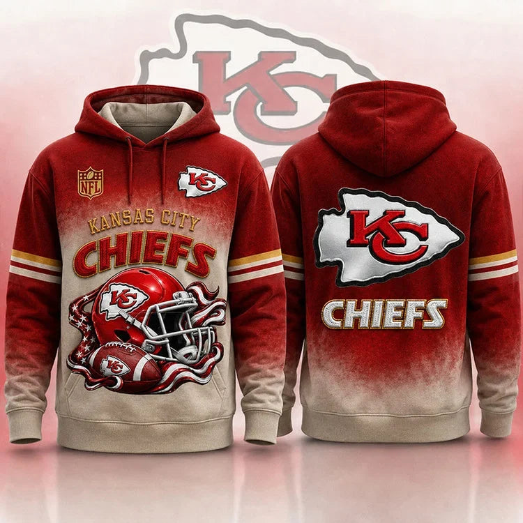 [SPECIAL OFFER] NEW CUSTOMIZED NFL01 KCC KANSAS CITY CHIEFS APPAREL