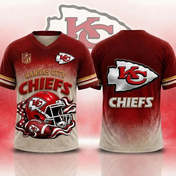 [SPECIAL OFFER] NEW CUSTOMIZED NFL01 KCC KANSAS CITY CHIEFS APPAREL