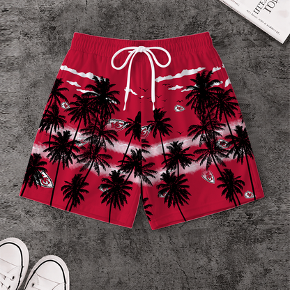 [SPECIAL OFFER] NEW CUSTOMIZED NFL01 KCC KANSAS CITY CHIEFS SHORT PANTS