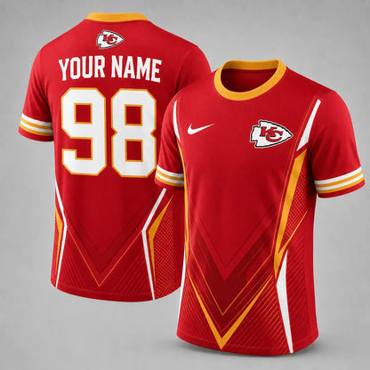 [SPECIAL OFFER] NEW CUSTOMIZED NFL01 KCC KANSAS CITY CHIEFS T-SHIRT, HOODIE & ZIP HOODIE