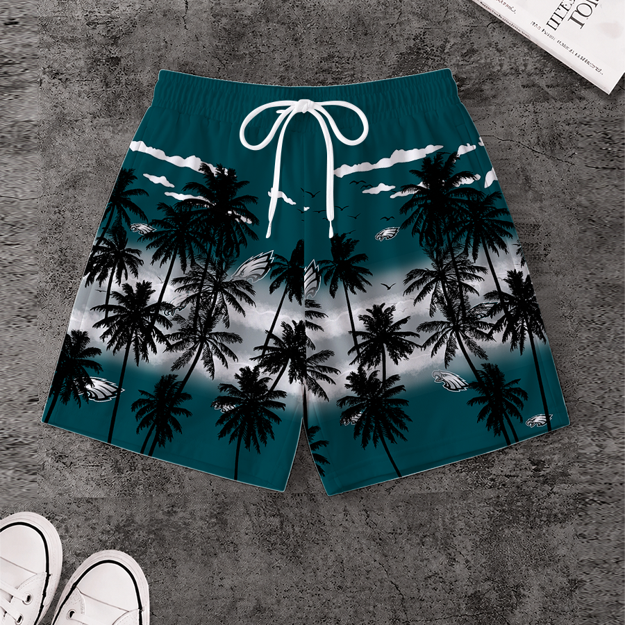 [SPECIAL OFFER] NEW CUSTOMIZED NFL02 PPE PHILADELPHIA EAGLES SHORT PANTS