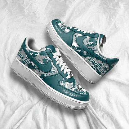 [SPECIAL OFFER] NEW CUSTOMIZED NFL02 PPE PHILADELPHIA EAGLES AF1 SNEAKERS