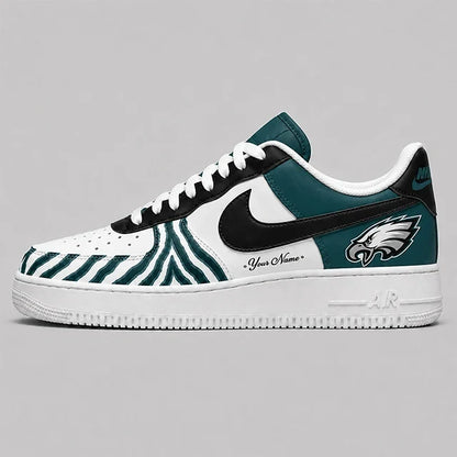 [SPECIAL OFFER] NEW CUSTOMIZED NFL02 PPE PHILADELPHIA EAGLES AF1 SHOES