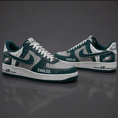 [SPECIAL OFFER] NEW CUSTOMIZED NFL02 PPE PHILADELPHIA EAGLES x SPIDER AF1 SHOES