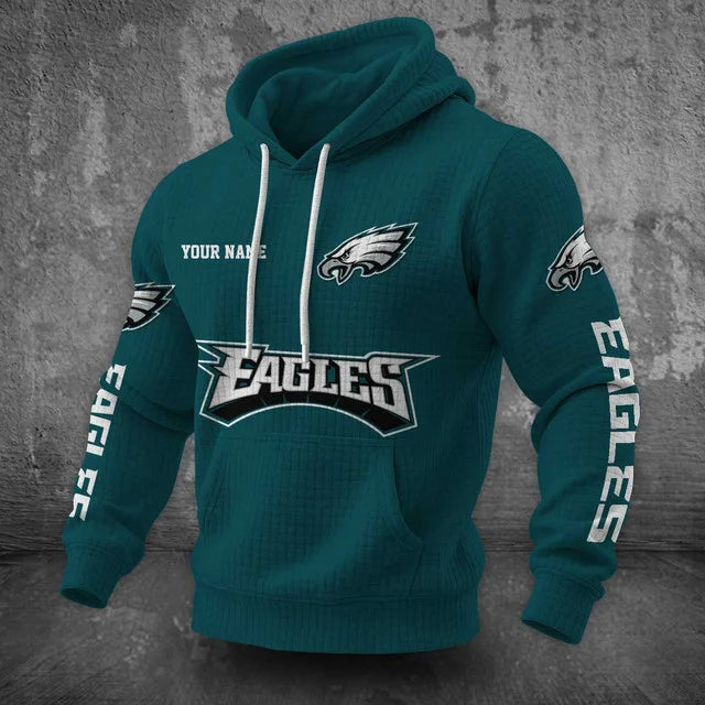 [SPECIAL OFFER] NEW CUSTOMIZED NFL02 PPE PHILADELPHIA EAGLES UNISEX HOODED SWEATSHIRT