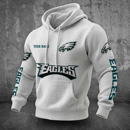 [SPECIAL OFFER] NEW CUSTOMIZED NFL02 PPE PHILADELPHIA EAGLES UNISEX HOODED SWEATSHIRT