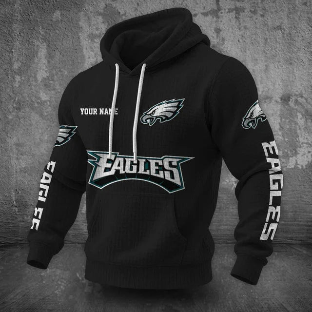 [SPECIAL OFFER] NEW CUSTOMIZED NFL02 PPE PHILADELPHIA EAGLES UNISEX HOODED SWEATSHIRT