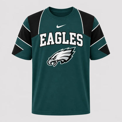 [SPECIAL OFFER] NEW CUSTOMIZED NFL02 PPE PHILADELPHIA EAGLES RAGLAN TEE