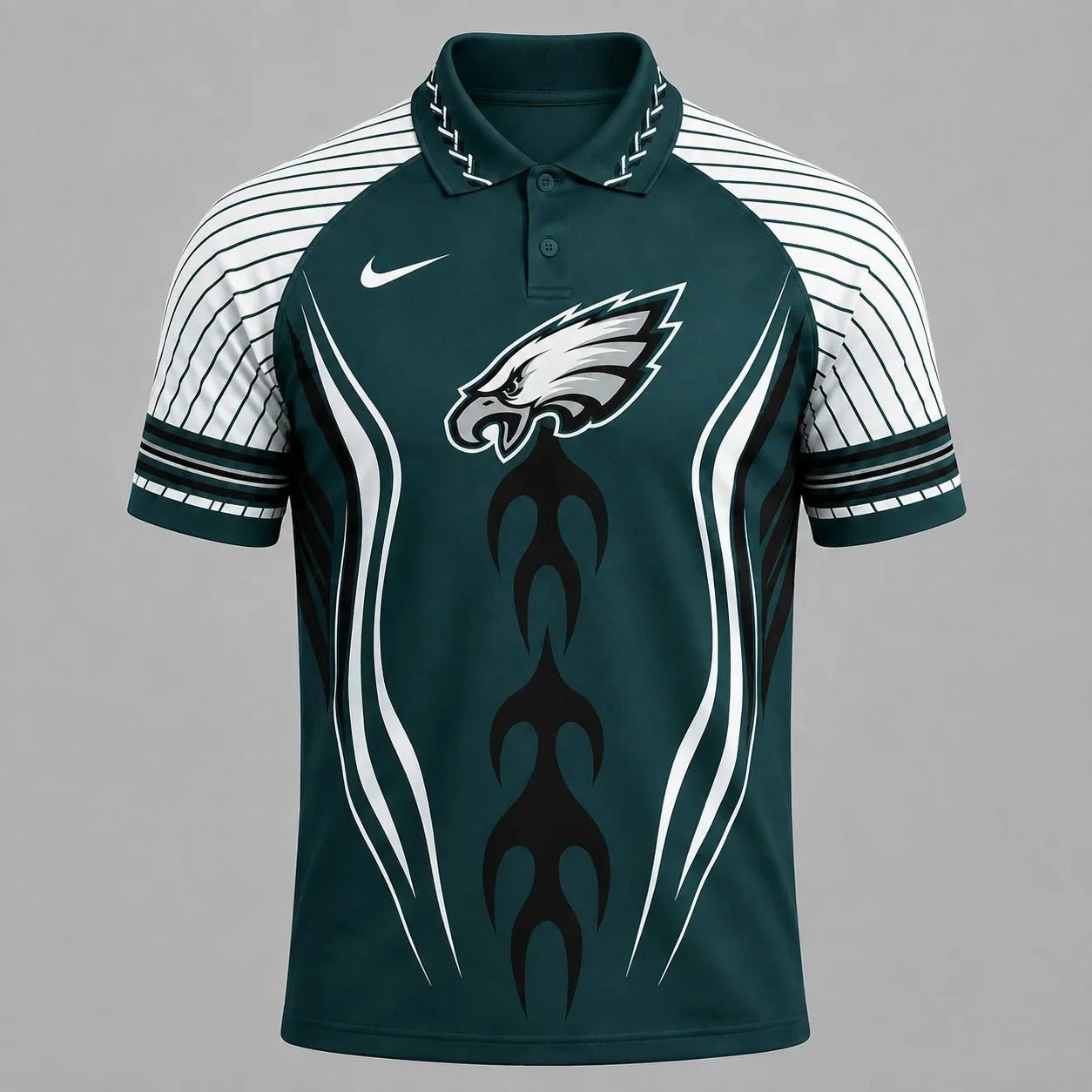 [SPECIAL OFFER] NEW CUSTOMIZED NFL02 PPE PHILADELPHIA EAGLES POLO SHIRT