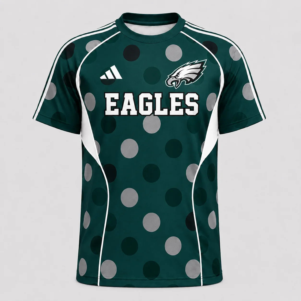 [SPECIAL OFFER] NEW CUSTOMIZED NFL02 PPE PHILADELPHIA EAGLES RAGLAN TEE
