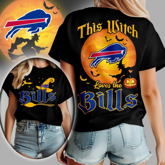 [SPECIAL OFFER] NEW CUSTOMIZED NFL03 BFB BUFFALO BILLS  HALLOWEEN T-SHIRT, HOODIE & ZIP HOODIE