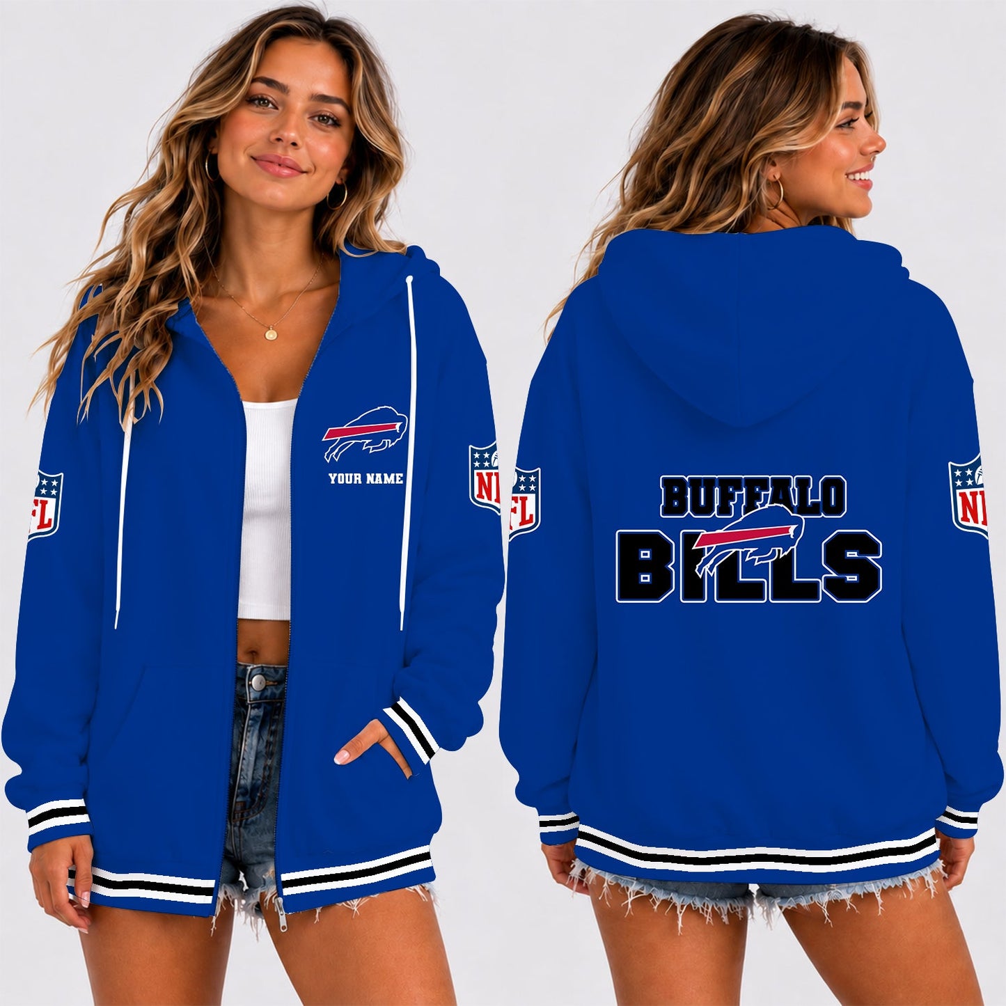 [SPECIAL OFFER] NEW CUSTOMIZED NFL03 BFB BUFFALO BILLS T-SHIRT, HOODIE, ZIP HOODIE