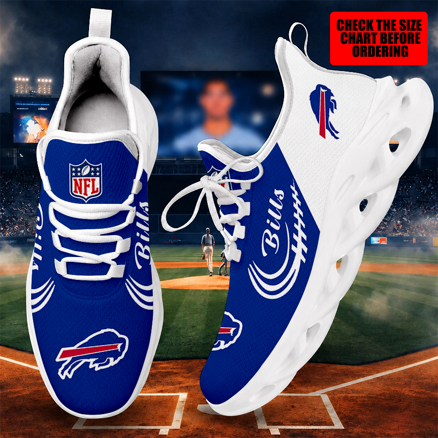 [SPECIAL OFFER] NEW CUSTOMIZED NFL03 BFB BUFFALO BILLS MAX SOUL SHOES