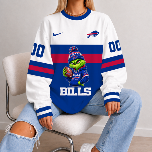 [SPECIAL OFFER] NEW CUSTOMIZED NFL03 BFB BUFFALO BILLS UNISEX SWEATSHIRT
