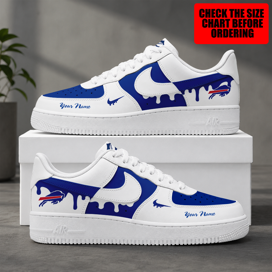 [SPECIAL OFFER] NEW CUSTOMIZED NFL03 BFB BUFFALO BILLS AF1 SHOES