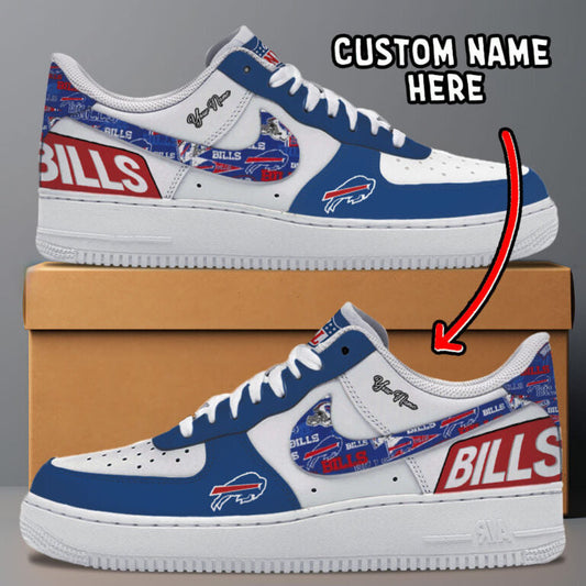 [SPECIAL OFFER] NEW CUSTOMIZED NFL03 BFB BUFFALO BILLS AF1 SNEAKERS