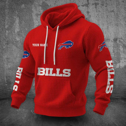 [SPECIAL OFFER] NEW CUSTOMIZED NFL03 BFB BUFFALO BILLS UNISEX HOODED SWEATSHIRT
