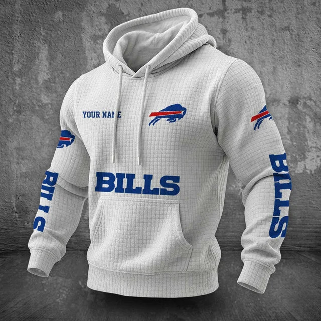 [SPECIAL OFFER] NEW CUSTOMIZED NFL03 BFB BUFFALO BILLS UNISEX HOODED SWEATSHIRT