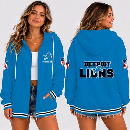 [SPECIAL OFFER] NEW CUSTOMIZED NFL04 DTL DETROIT LIONS T-SHIRT, HOODIE, ZIP HOODIE