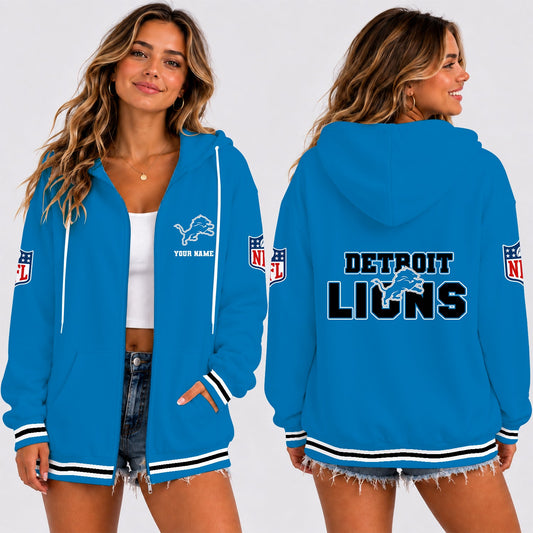 [SPECIAL OFFER] NEW CUSTOMIZED NFL04 DTL DETROIT LIONS T-SHIRT, HOODIE, ZIP HOODIE