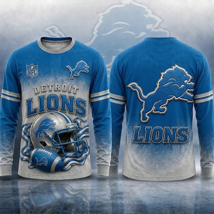 [SPECIAL OFFER] NEW CUSTOMIZED NFL04 DTL DETROIT LIONS APPAREL