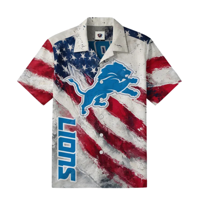 [SPECIAL OFFER] NEW CUSTOMIZED NFL04 DTL DETROIT LIONS UNISEX HAWAIIAN SHIRT