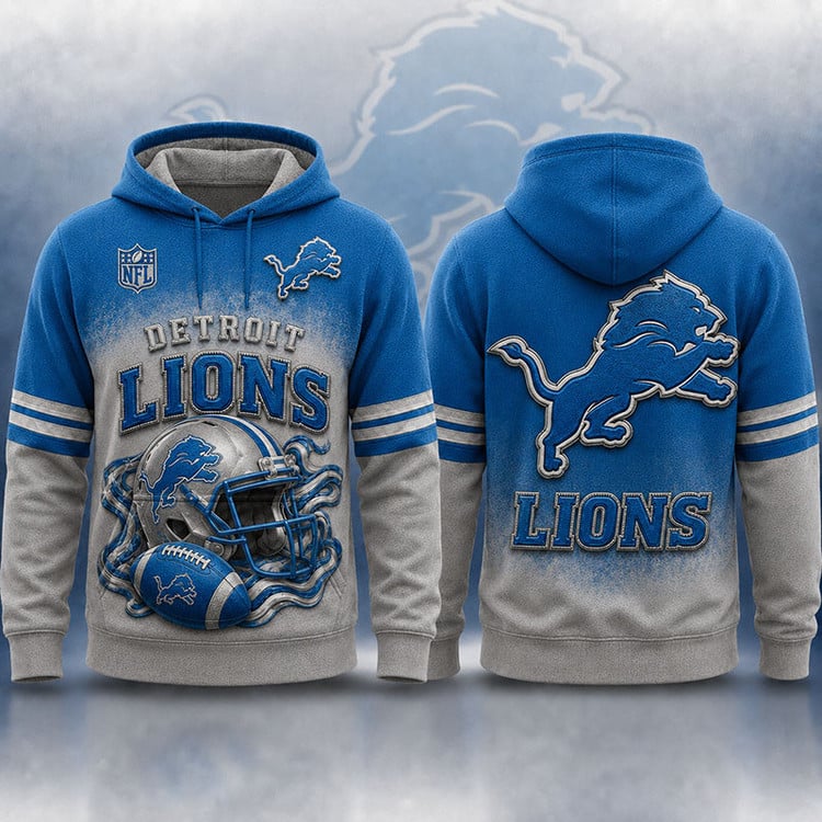 [SPECIAL OFFER] NEW CUSTOMIZED NFL04 DTL DETROIT LIONS APPAREL