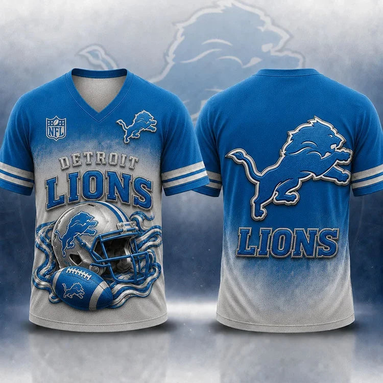 [SPECIAL OFFER] NEW CUSTOMIZED NFL04 DTL DETROIT LIONS APPAREL