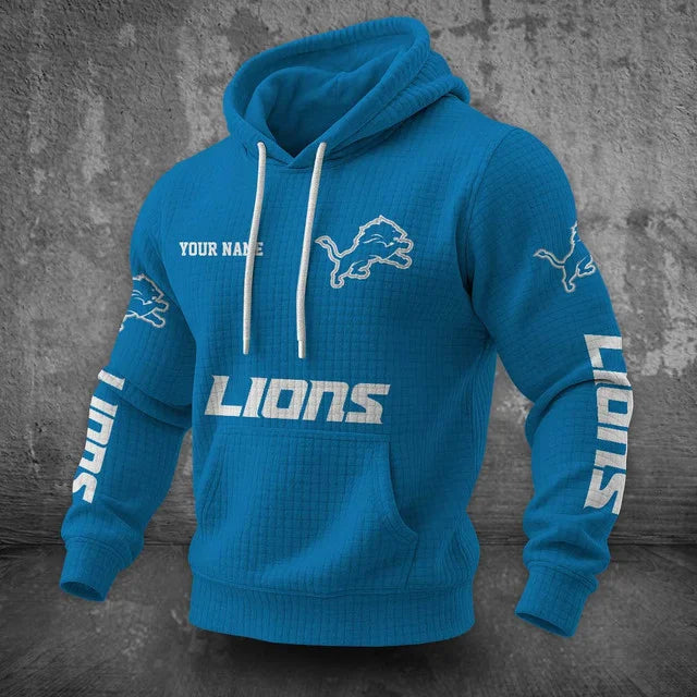 [SPECIAL OFFER] NEW CUSTOMIZED NFL04 DTL DETROIT LIONS UNISEX HOODED SWEATSHIRT