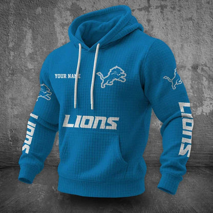 [SPECIAL OFFER] NEW CUSTOMIZED NFL04 DTL DETROIT LIONS UNISEX HOODED SWEATSHIRT