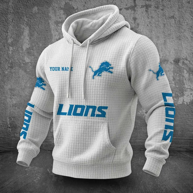 [SPECIAL OFFER] NEW CUSTOMIZED NFL04 DTL DETROIT LIONS UNISEX HOODED SWEATSHIRT