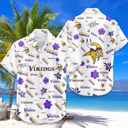 [SPECIAL OFFER] NEW CUSTOMIZED NFL05 MVK MINNESOTA VIKINGS UNISEX HAWAIIAN SHIRT