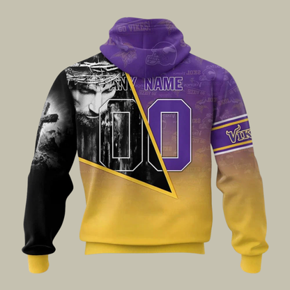 [SPECIAL OFFER] NEW CUSTOMIZED NFL05 MVK MINNESOTA VIKINGS GOD'S BLESSING T-SHIRT, HOODIE & ZIP HOODIE