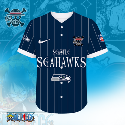 [SPECIAL OFFER] NEW CUSTOMIZED NFL06 SSH SEATTLE SEAHAWKS BASEBALL JERSEY