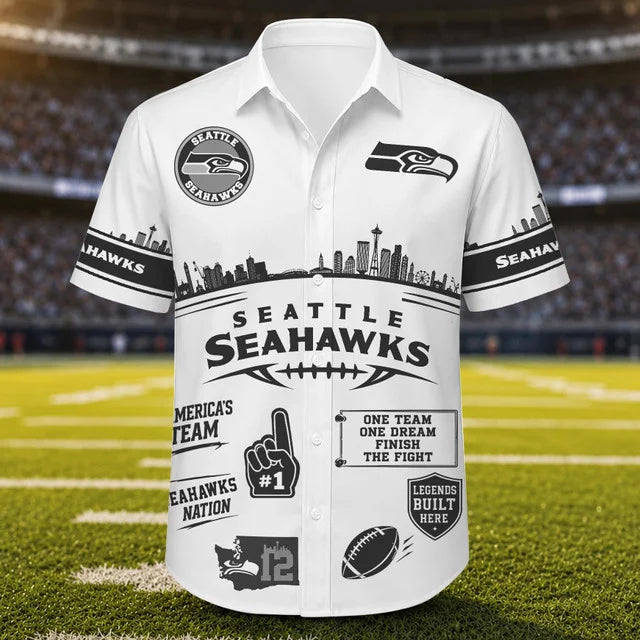 [SPECIAL OFFER] NEW CUSTOMIZED NFL06 SSH SEATTLE SEAHAWKS UNISEX HAWAIIAN SHIRT