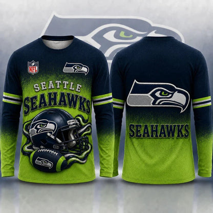 [SPECIAL OFFER] NEW CUSTOMIZED NFL06 SSH SEATTLE SEAHAWKS APPAREL