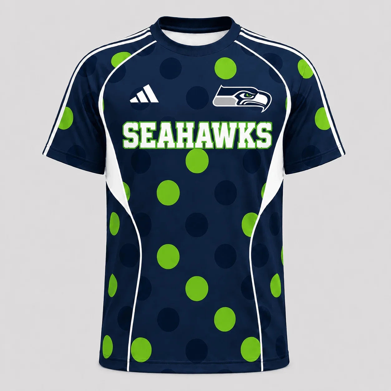 [SPECIAL OFFER] NEW CUSTOMIZED NFL06 SSH SEATTLE SEAHAWKS RAGLAN TEE