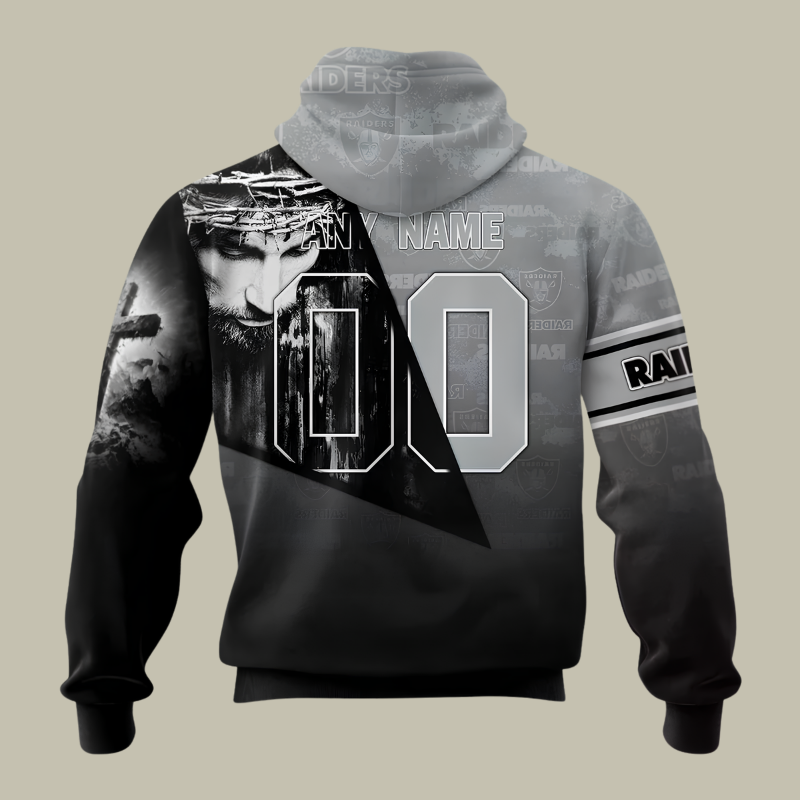 [SPECIAL OFFER] NEW CUSTOMIZED NFL07 LVR LAS VEGAS RAIDERS GOD'S BLESSING T-SHIRT, HOODIE & ZIP HOODIE