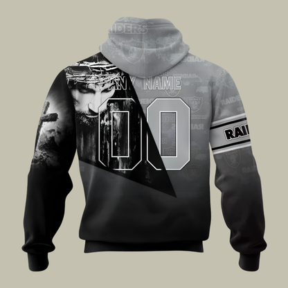 [SPECIAL OFFER] NEW CUSTOMIZED NFL07 LVR LAS VEGAS RAIDERS GOD'S BLESSING T-SHIRT, HOODIE & ZIP HOODIE