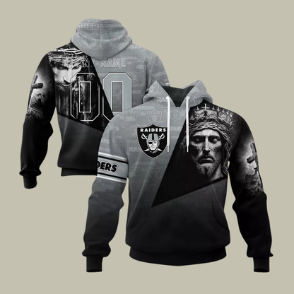 [SPECIAL OFFER] NEW CUSTOMIZED NFL07 LVR LAS VEGAS RAIDERS GOD'S BLESSING T-SHIRT, HOODIE & ZIP HOODIE