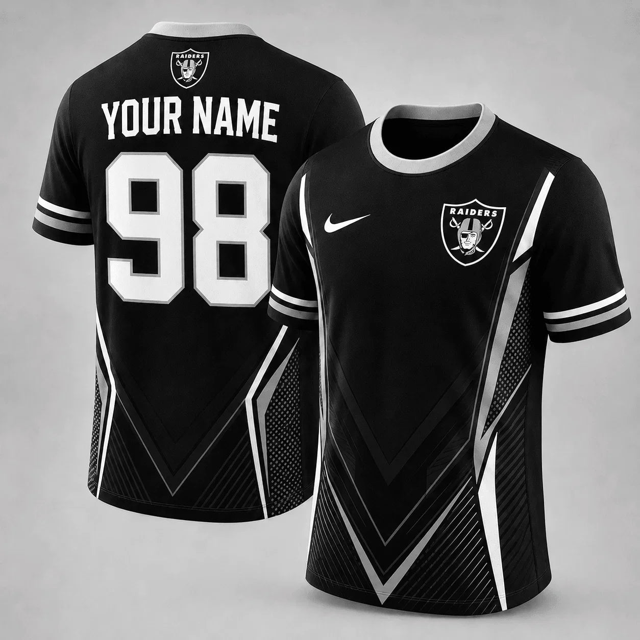 [SPECIAL OFFER] NEW CUSTOMIZED NFL07 LVR LAS VEGAS RAIDERS T-SHIRT, HOODIE & ZIP HOODIE