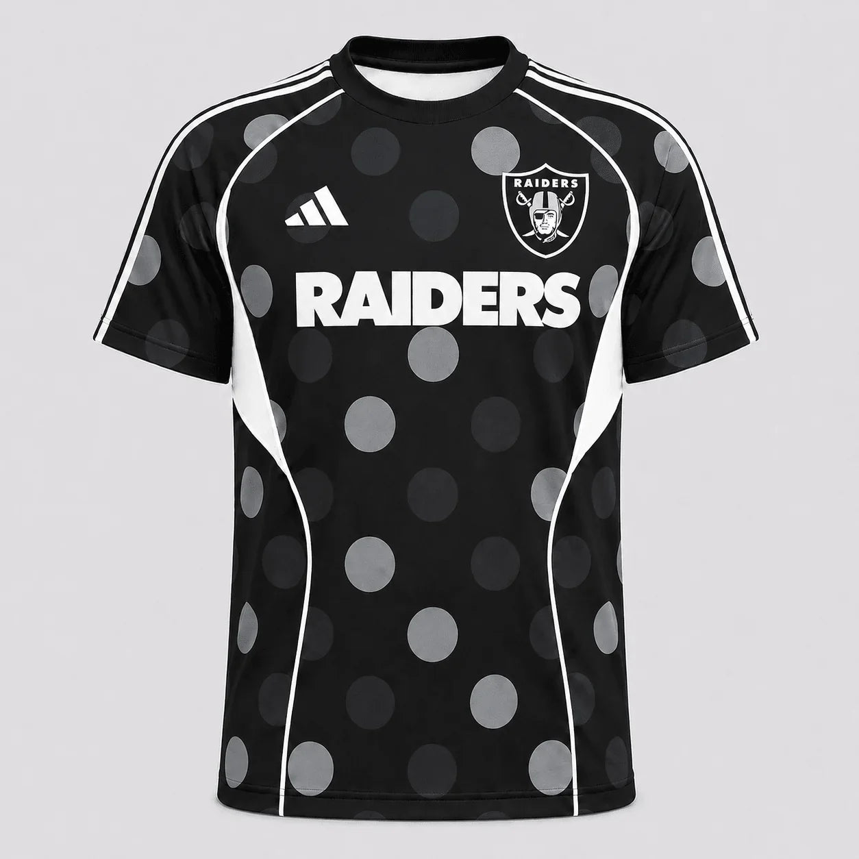 [SPECIAL OFFER] NEW CUSTOMIZED NFL07 LVR LAS VEGAS RAIDERS RAGLAN TEE