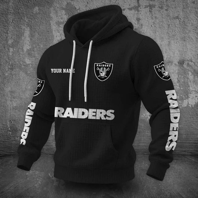[SPECIAL OFFER] NEW CUSTOMIZED NFL07 LVR LAS VEGAS RAIDERS UNISEX HOODED SWEATSHIRT