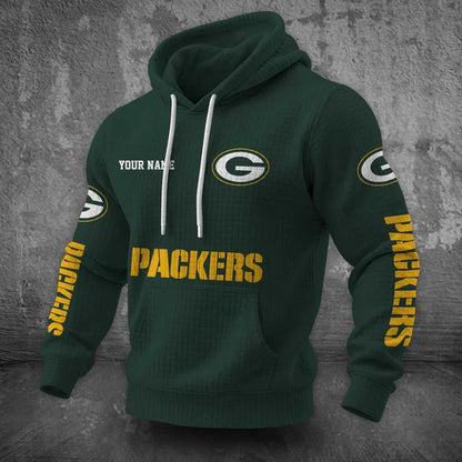 [SPECIAL OFFER] NEW CUSTOMIZED NFL08 GBP GREEN BAY PACKERS UNISEX HOODED SWEATSHIRT