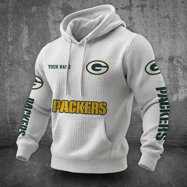 [SPECIAL OFFER] NEW CUSTOMIZED NFL08 GBP GREEN BAY PACKERS UNISEX HOODED SWEATSHIRT